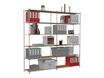 Paperflow Tubeco - Rack à étagère - rayonnage de bureau 6 niveaux - élément suivant - 200 x 100 x 34 cm