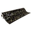 Clairefontaine Premium - Papier cadeau - 70 cm x 50 m - 80 g/m² - arabesque or fond noir