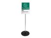 Exacompta Office Exascreen présentoir - pour A3 - noir, clair, aluminium