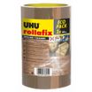 UHU - Pack de 3 rubans adhésifs d'emballage - 50 mm x 66 m - brun