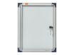 Nobo - Vitrine d'affichage - 1XA4 - surface_magnetique - porte battante