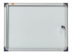 Nobo - Vitrine d'intérieur extra plate - 2xA4 - surface_magnetique - porte battante