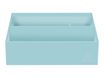 Exacompta Aquarel - Trieur vertical / porte-lettres - 3 compartiments - bleu pastel