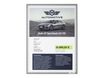 DURABLE Static Cling - Pochette d'affichage pour A4 - fixation vitro statique - gris anthracite