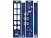 Clairefontaine - Set d'emballage cadeaux bleu/or - Tiny Rolls