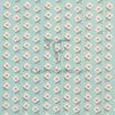 Clairefontaine Excellia Tiny Rolls - Papier cadeau - 35 cm x 5 m - 80 g/m² - fleurs et fond bleu