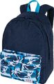 Sac à dos Kanabeach Boy - 1 compartiment - gris chiné et noir - Exclusivité Bureau Vallée - Oberthur