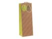 Clairefontaine - Sac cadeau kraft spécial bouteille - néon fluo - 12,7 cm x 9 cm x 35,5 cm