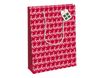 Clairefontaine - Sac cadeau - ho ho ho rouge - 26,5 cm x 14 cm x 33 cm