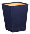 RHODIA Rhodiarama - Corbeille à papier - bleu nuit - en polyuréthane