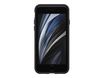 OtterBox React Series - coque de protection pour iPhone 7, 8, SE (2e gen), SE (3e gen - transparent contour noir