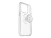 OtterBox Otter + Pop Symmetry Series - coque de protection pour iPhone 14 Pro - transaprent