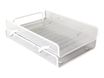 Clementina Frog - Corbeille à courrier - double mesh blanc