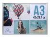 Cadre photo Exacompta - 29,7 x 42 cm (A3) - aluminium
