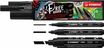 STABILO FREE - Pack de 3 marqueurs acryliques - noir - pointes mixtes