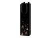 Logistipack Réveillon - 10 sacs cadeau pour une bouteille - 9.5 cm x 9.5 cm x 38.5 cm - noir