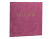 Exacompta Skandi - Livre d'or - 21 x 19 cm - 140 pages - vieux rose