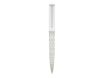 Oberthur Twist Miraflores - Stylo à bille - satin blanc