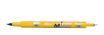 Pilot TWIN MARKER - Marqueur permanent - double pointe fine - jaune
