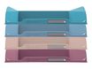 Exacompta Skandi - Lot de 4 corbeilles à courrier - couleurs assorties