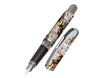 ONLINE College - Stylo plume - fluffy dogs - bleu - 0.5 mm - pointe moyenne
