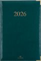 Agenda Kiev - 1 semaine sur 2 pages - 17 x 24,5 cm - vert - Oberthur