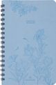 Agenda de poche spiralé Primrose - 1 semaine sur 2 pages - 10 x 15 cm - corail - Oberthur