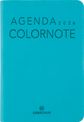 Agenda Colornote - 1 semaine sur 2 pages - 15,5 x 21,5 cm - turquoise - Oberthur