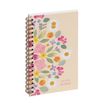 Exacompta Chemin Des Marettes Eurotime - Agenda 2025 - semainier - reliure à anneaux métalliques - 16 W Pocket - 90 x 160 mm - papier ivoire - couverture ivoire - carton rigide