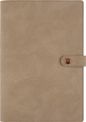 Agenda à spirale Ramatuelle - 1 semaine sur 2 pages - 17 x 24,5 cm - taupe - Oberthur