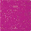Agenda Céleste - 1 semaine sur 2 pages - 16,5 x 16,5 cm - fuchsia - Oberthur