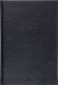 Agenda London - 1 semaine sur 2 pages - 17 x 24,5 cm - noir - Oberthur