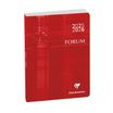 Agenda Metric - 1 jour par page - 12 x 17 cm - rouge - Exacompta