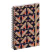 Agenda de poche spiralé Color Design - 1 semaine sur 2 pages - 9 x 16 cm - oiseaux - Exacompta