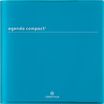 Agenda Boréal - 1 semaine sur 2 pages - 16,5 x 16,5 cm - vert - Oberthur
