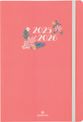 Agenda à élastique Tivoli - 1 semaine sur 2 pages - 17 x 24,5 cm - orange - Oberthur
