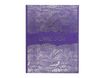 Exacompta Japan - Livre d'or - 270 x 220 mm - 50 feuilles / 100 pages - papier blanc - impressions japonaises - couverture violette - carton recouvert de papier