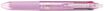 Frixion Ball 4 Couleurs - Roller encre gel effaçable - corps rose - pointe fine