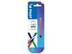 2 Recharges Frixion Ball - 4 couleurs - pointe fine - rouge