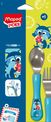 Set de 2 couverts MINIZ pour enfants – Design raton laveur – Pratiques et ludiques