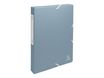 Exacompta -Boîte de Classement Dos 40mm - Carton Recyclé 600g/m² - Autentik - Couleurs Assorties