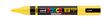 Posca - Marqueur peinture pointe moyenne brush - 1-4 mm - jaune