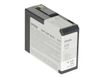 Epson T5809 - gris clair - cartouche d'encre originale