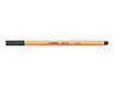 STABILO Point 88 - Feutre fin - 0.4 mm - vert olive