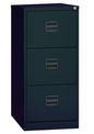 Classeur métallique monobloc professionnels - 3 tiroirs - H102 x L41 x P62 cm - anthracite