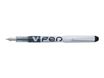 Pilot V Pen - Stylo plume - noir - 0,4 mm - pointe moyenne