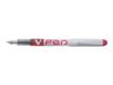 Pilot V Pen - Stylo plume - rose - 0,4 mm - pointe moyenne