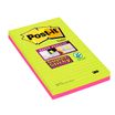 Post-it - 2 Blocs notes Super Sticky - grand format 125 x 200 mm