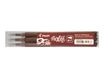 Pilot frixion - 3 Recharges - Marron