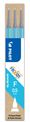 Pilot Frixion Point - 3 Recharges pour rollers effaçables - 0,5 mm - turquoise